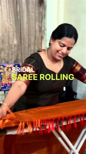 Kochi | Saree Prepleating and Saree Draping Service Kochi Ernakulam Onam Saree Set Mundu PrePleating