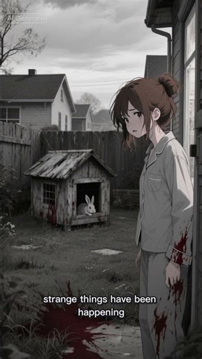 rabbit😱 #horror #scary #story #shorts