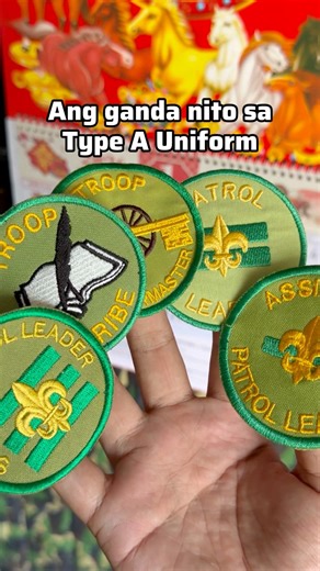 Position badges for Boy Scout | Balara High School - Senior Scouting