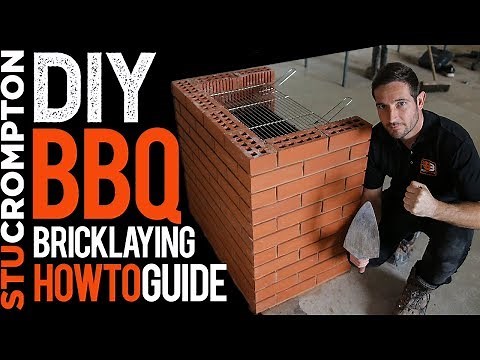 Brick BBQ Step by Step Tutorial