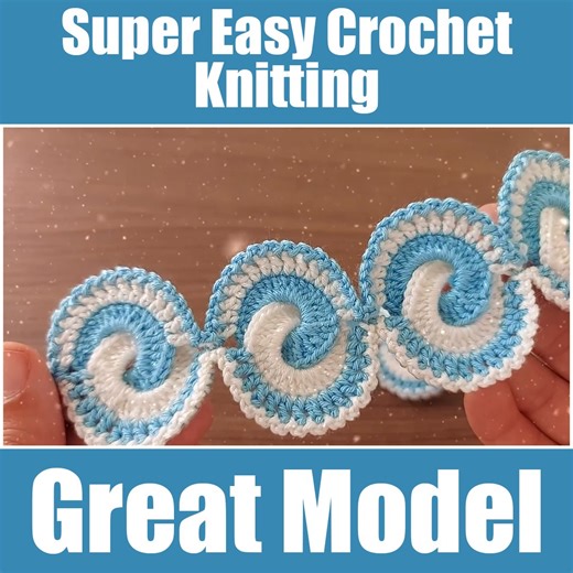 5.5K views · 621 reactions | Super Easy Crochet Knitting | Knitting | Facebook