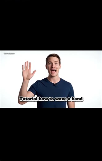 Tutorial how to wave a hand #tutorial #wave #hand