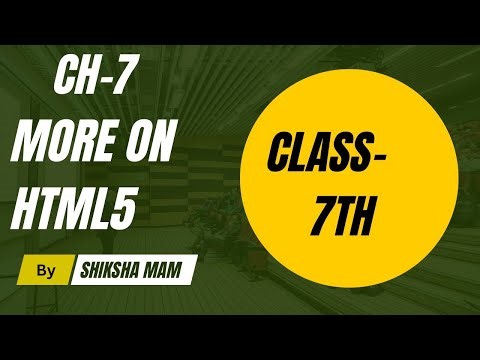 Class- 7th | Ch-7(2) Topic- Use of HR, Sub and Sup tags | #education #computer #tutorial #coding