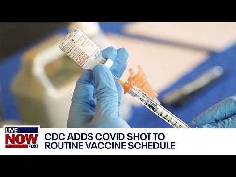 COVID-19 vaccine for kids: CDC recommends adding shot to routine immunization schedule