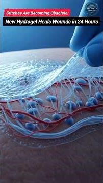 Stitches Are Becoming Obsolete: New Hydrogel Heals Wounds in 24 Hours
