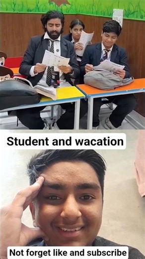 student and winter vacation