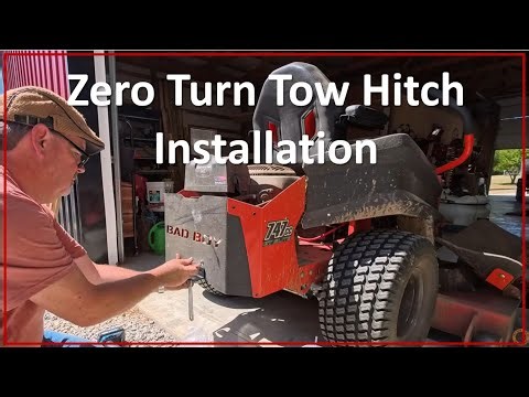 #323: Bad Boy Zero Turn Tow Hitch Installation