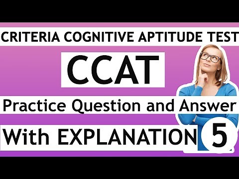 5. CCAT Practice Question and Answer | Set 5 | With Explanation