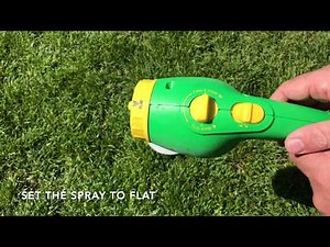 Using a hose end feeder to apply nematodes