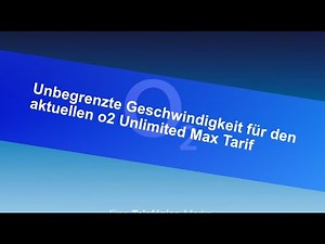 Unbegrenzte Geschwindigkeit für den aktuellen o2 Unlimited Max Tarif