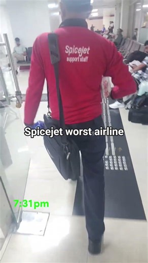 🤯🤯 worst airline 🤯🤯 #spicejet #airlines #flight #airport