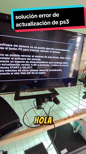 te mostramos como solucionar el problema de actualización de ps3 #ps3 #soluciones #mando #playstation #gamer #chajarientrerios #2023 #foryou