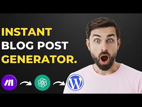 Easily Generate Blog Posts That Are Ready to Publish in Seconds!