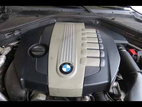 BMW 2012 x5 35d(E70) Oil and oil filter change.