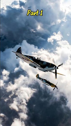 Spitfire vs Bf 109 Part 1 | WWII Dogfight 🔥