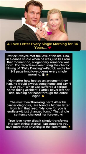 A Love Letter Every Single Morning for 34 Years... ❤️