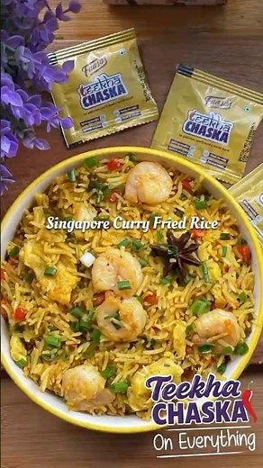 My favourite fried rice recipe - Singapore Curry Fried Rice 😌❤️
