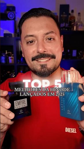 TOP 5 MELHORES DA HINODE LANÇADOS EM 2025 😮‍💨🤯