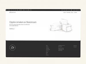 Footer design - Awwwards