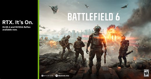 Battlefield 6 Available Now - Accelerate Frame Rates By 3.8X When You Activate DLSS 4 With Multi Frame Generation