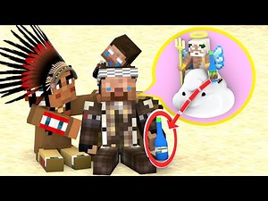 Herobrine's Life And Baby Herobrine's Life In The Tribe - Funny Story - Minecraft Animation