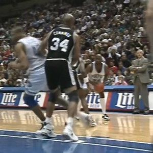 This still is one of the most SAVAGE moments in NBA history. Isaiah Rider breaks the ankles of his defender, waits and smiles at hime before draining the jumper... 😱😱😱 Happy birthday 🎊 | Open Court