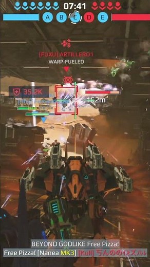 One Shot Kill Daredevil Fafnir With Nanea Weapons! War Robots WR #shorts