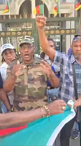 653K views · 15K reactions | Breaking news… MANIFESTATION EN COURS DES CAMEROUNAIS DEVANT L’AMBASSADE DU CAMEROUN À PARIS APRÈS LE REJET DE LA CANDIDATURE DE MAURICE KAMTO PAR ELECAM | Boris Bertolt | Facebook