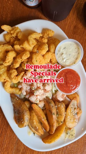 Lent specials are out, Remoulade specials are in. Come get one of our favorite specials starting at $10.99. | New Orleans Hamburger & Seafood Co
