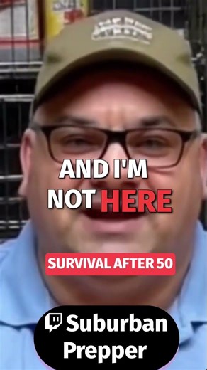 Don't Let Age Catch You Off Guard #shorts #ElderlySurvival #prepper