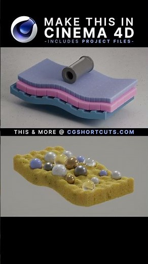 Animated Wave Effect in Cinema 4D⭐Tutorial + Project File