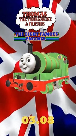 [Character PV / Percy] Thomas The Tank Engine & Friends: The Eight Famous Engines #shorts