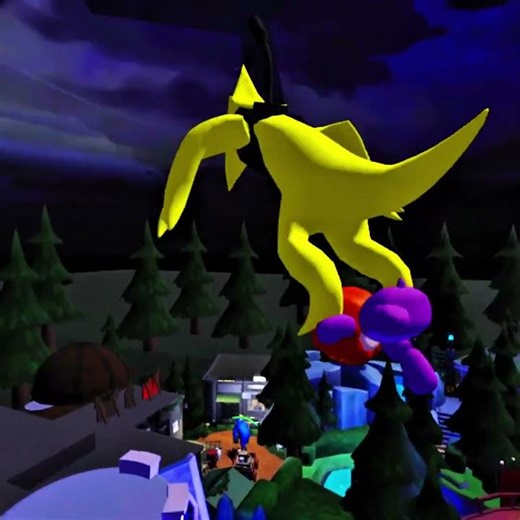 What If I Playing as Halloween Bat & Yellow Monster In Rainbow Friends funny moments#rainbowfriends