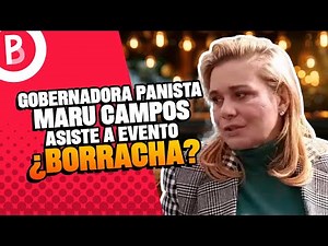 Governor Maru Campos drunk during decree signing?