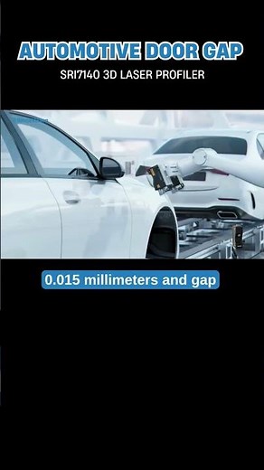 Mounted on a Robotic Arm for Automotive Body Gap Detection | SinceVision
