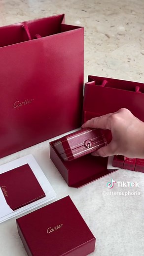 Unboxing my First Red Box: Cartier Love Earrings Review