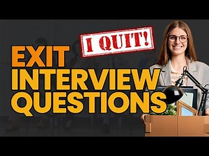 11 EXIT INTERVIEW Questions to SKYROCKET Employee Retention