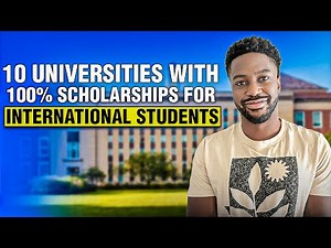 100% Scholarships for International Students in the USA