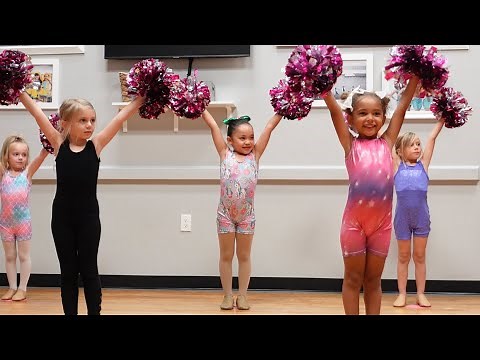 Jazz and Pom Dance Class 4-5 years old| Sparkle Squad
