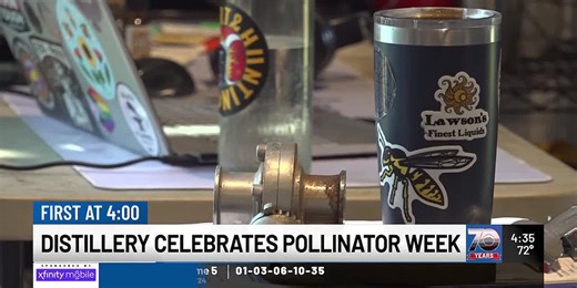 Montpelier distillery celebrates Pollinator Week