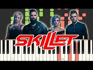 Awake and Alive - Skillet [Piano Tutorial] (Synthesia)