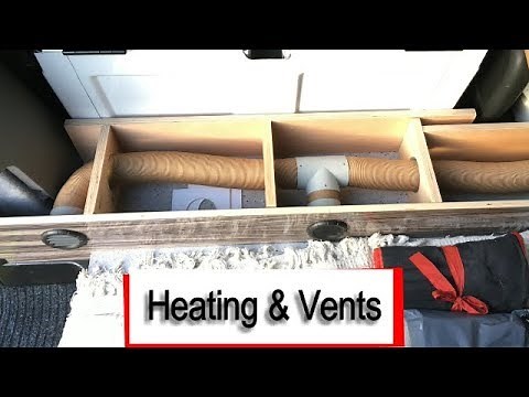 Mercedes Sprinter Camper Van - Heating & Vents