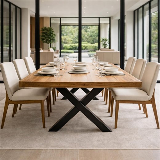 Handmade Rustic Live Edge Walnut Dining Table - Farmhouse Wooden Table - Wood Table - Rustic Solid Wood Table - Walnut Table - Etsy