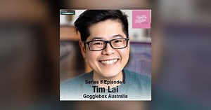 Tim Lai - Gogglebox Australia   - Food Bytes  with Sarah Patterson