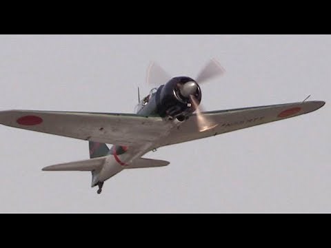 零戦 日本の空に舞う 日本人パイロット操縦で戦後初 零式二二型