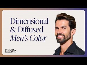 Trending Men's Hair Color Tutorial | Dimensional Highlighting Technique on Short Hair | Kenra Color