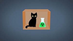 In physics, Schrödinger's cat is a thought experiment in which a cat is trapped in a box with a particle that has a 50-50 chance of decaying. If the particle decays, the cat dies; otherwise, the cat lives. Confusing much? Maybe Astrophysicist Paul Sutter explaining it will help! It's a 50-50 chance. Learn more 👉 https://trib.al/eE2bF3G | LiveScience