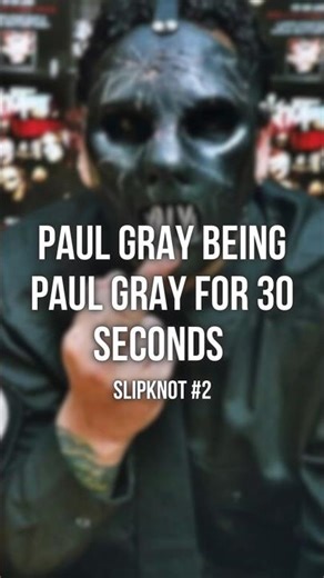 Paul GRAY being Paul GRAY for 30 seconds | #slipknot #paulgray #heavymetal #bassguitar #shorts