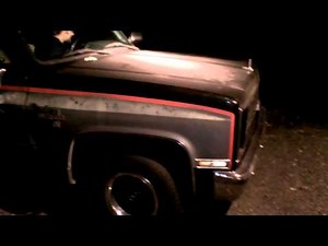 1986 Chevy C10 Cold start after 64 days, 58*F
