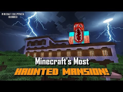 Minecraft's Most Haunted Abandoned Mansion! Minecraft Creepypasta (Bedrock)